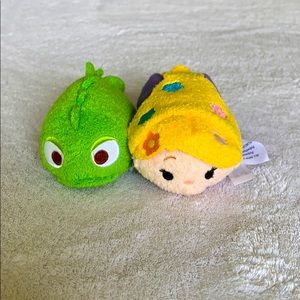 Rapunzel and Pascal Tsum Tsums